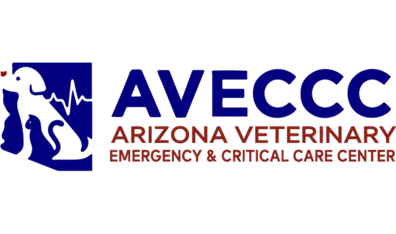 a blue and red logo