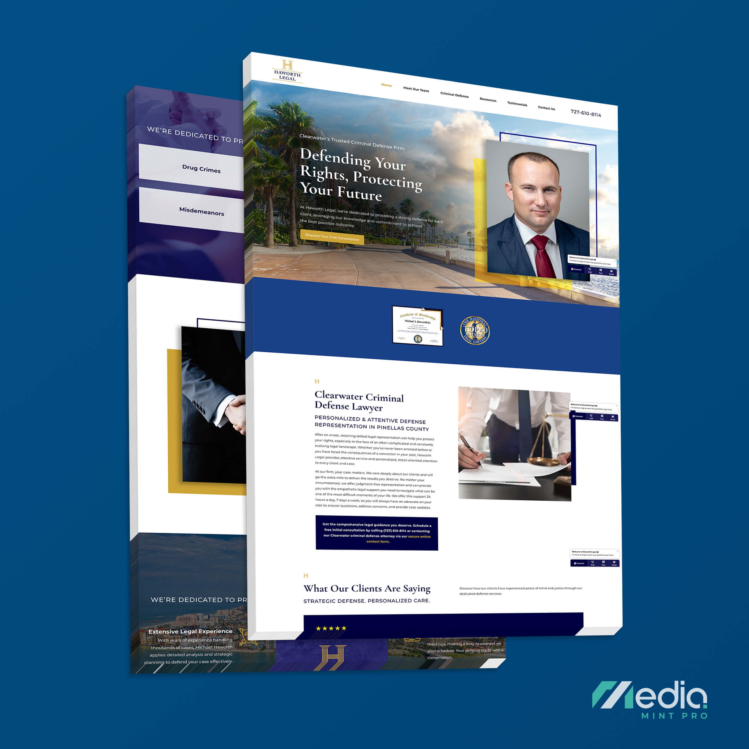Haworth Legal PLLC Website Design