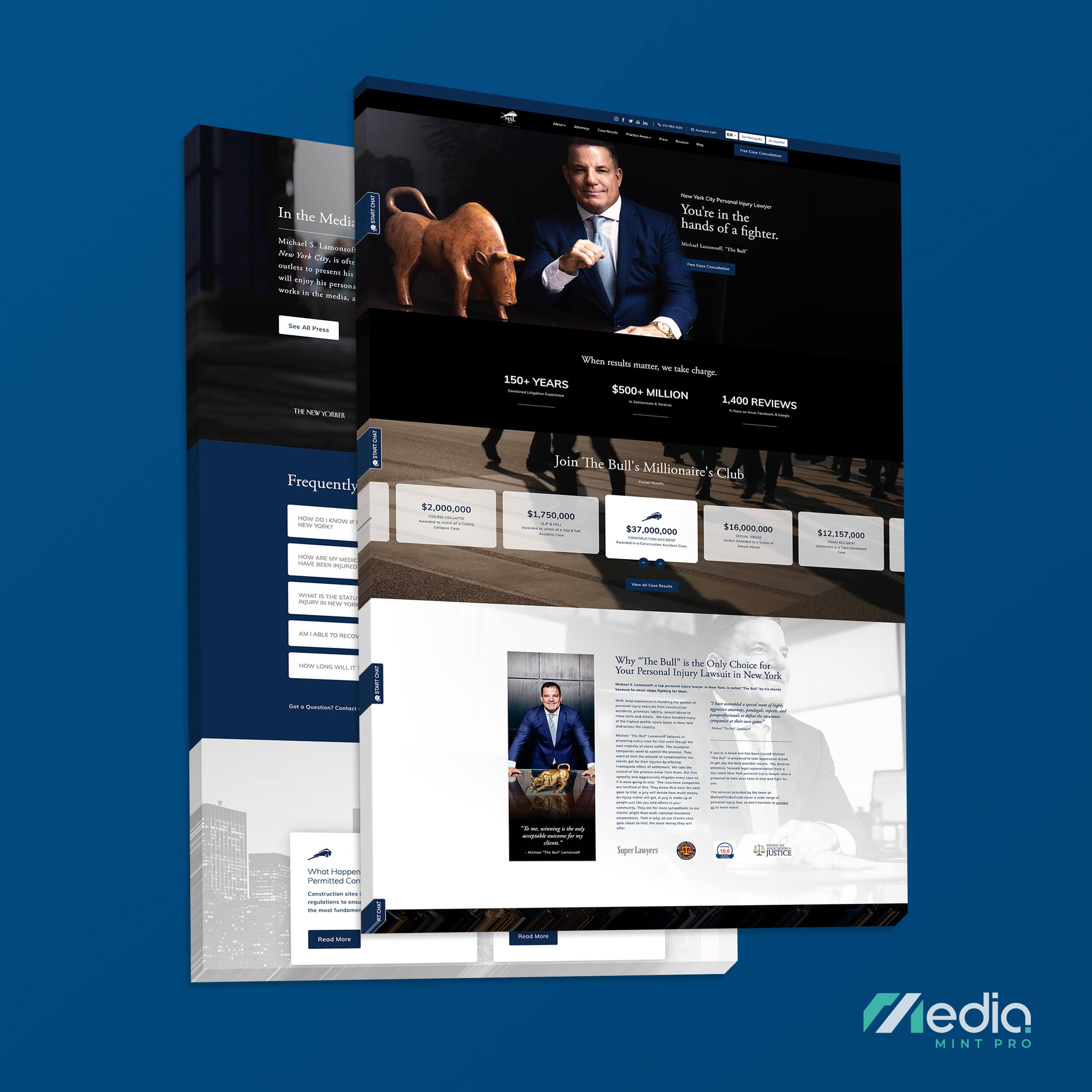 MSL Legal Website Design