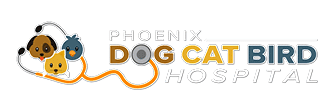 a logo for a pet clinic