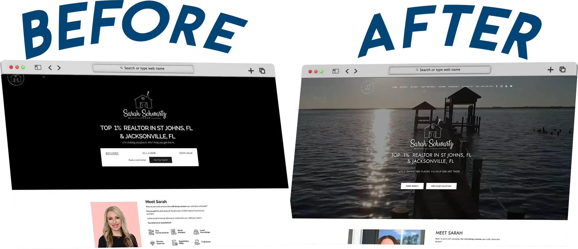 Florida Real Estate Website Design