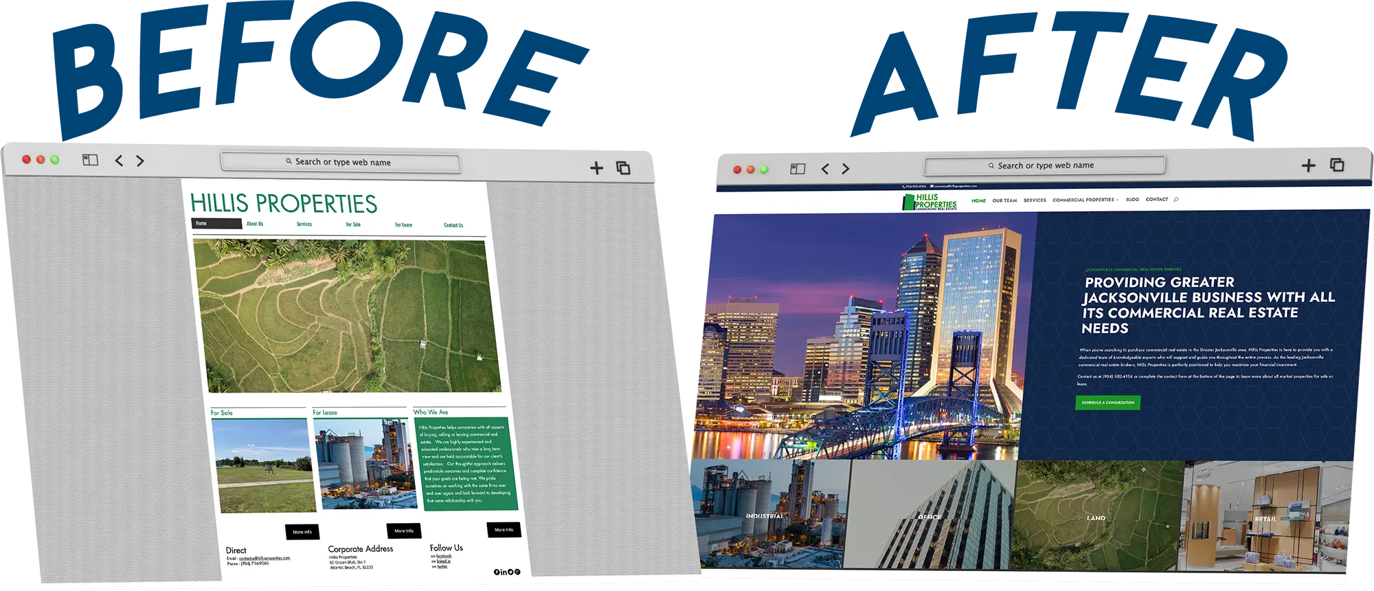 Florida Real Estate Website Design