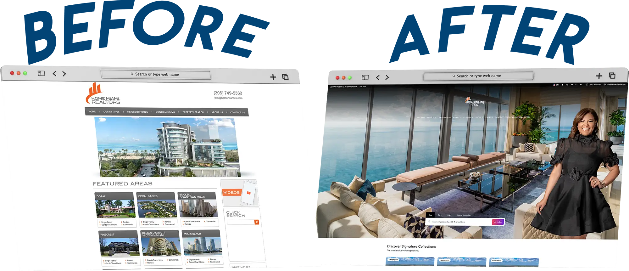 Florida Real Estate Website Design