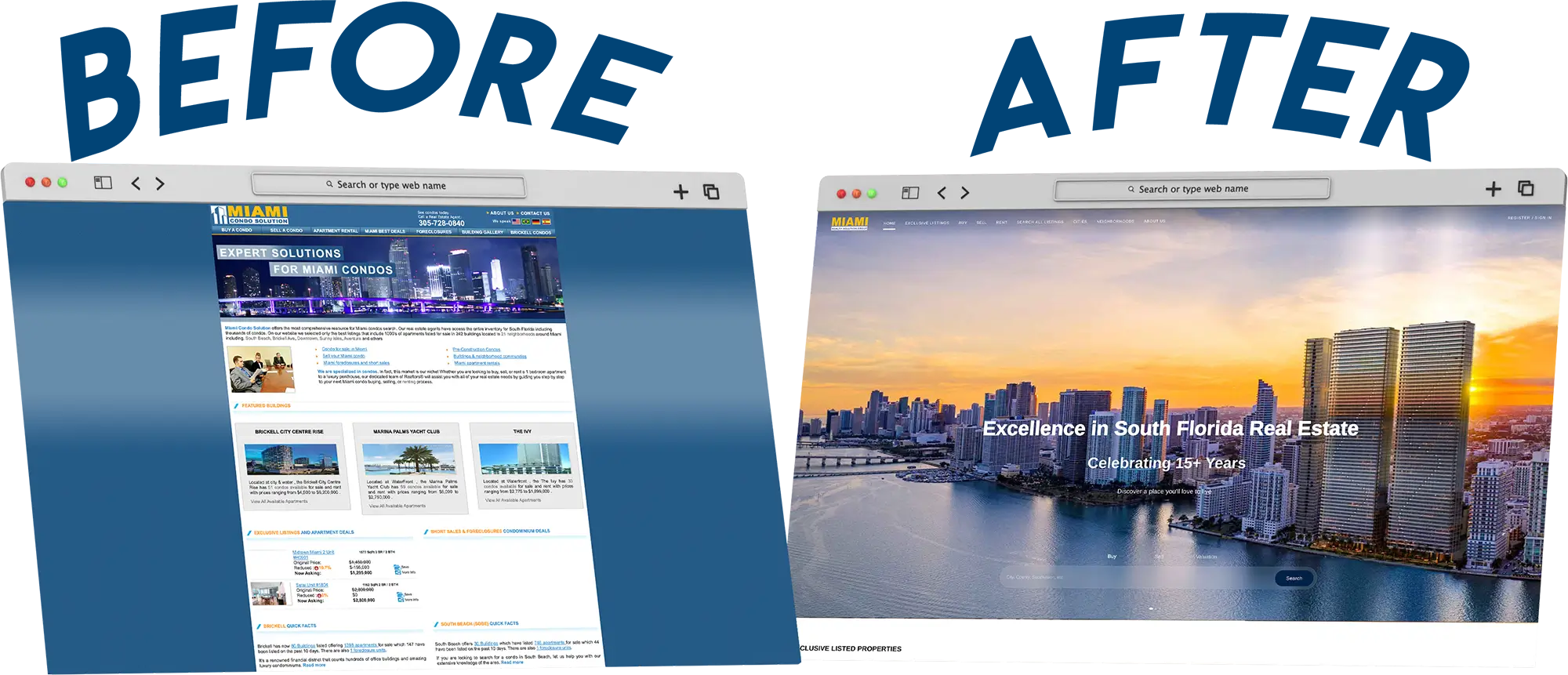 Florida Real Estate Website Design