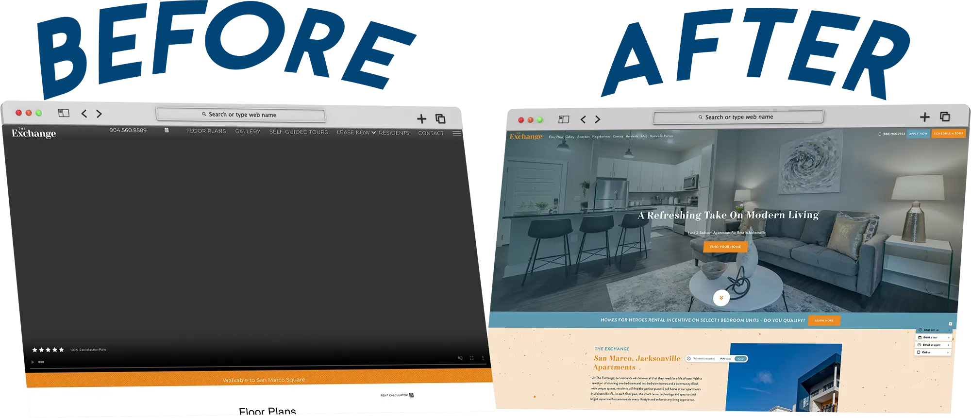 Florida Real Estate Website Design